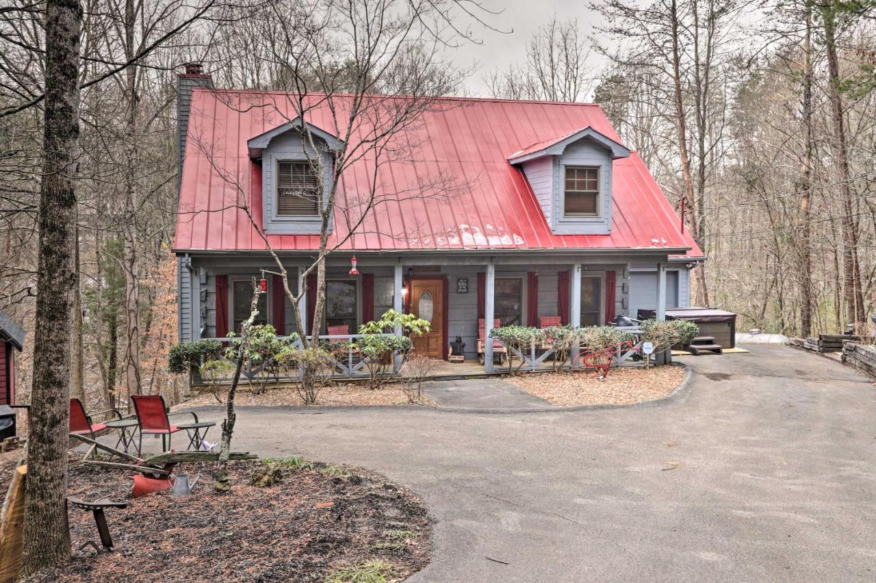 Pigeon Forge Cabin With Hot Tub, 12 Mi To Dollywood! מראה חיצוני תמונה