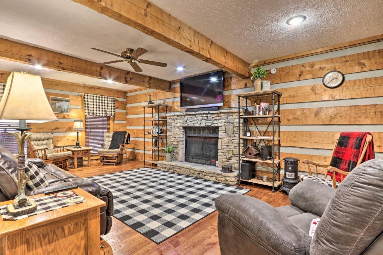 Pigeon Forge Cabin With Hot Tub, 12 Mi To Dollywood! מראה חיצוני תמונה